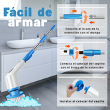 CEPILLO ELÉCTRICO DE LIMPIEZA MULTIUSOS